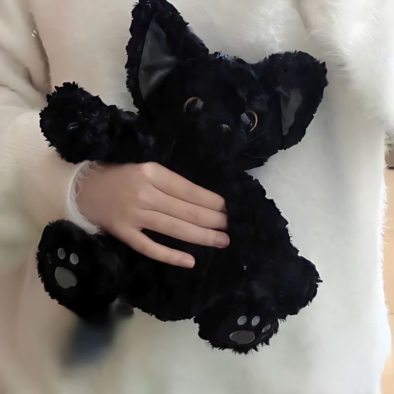 The Long Loaf Plame Cat Pillow - The Ultimate Infinite Cuddle Companion | Ugly Cute Plush - Weirdcore Toy
