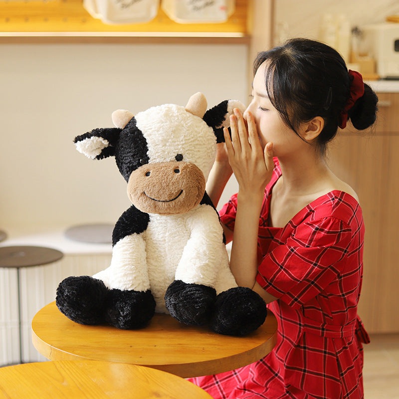 The Zen Moo | Ugly Cute Animal Plush - Weirdcore Stress Relief Toy