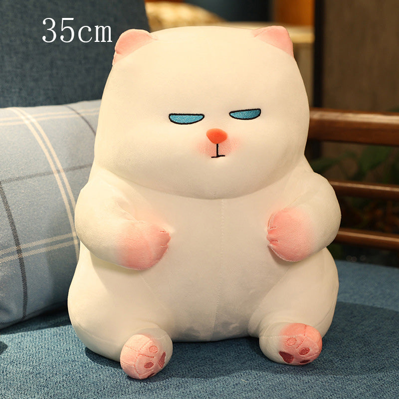 The Judgy Kitten: Small Cat with Big Opinions | Ugly Cute Plush - Weirdcore Toy