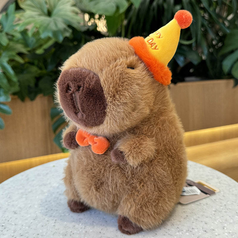 THE HAMBURGER & BIRTHDAY CAPYBARA | 汉堡与生日水豚