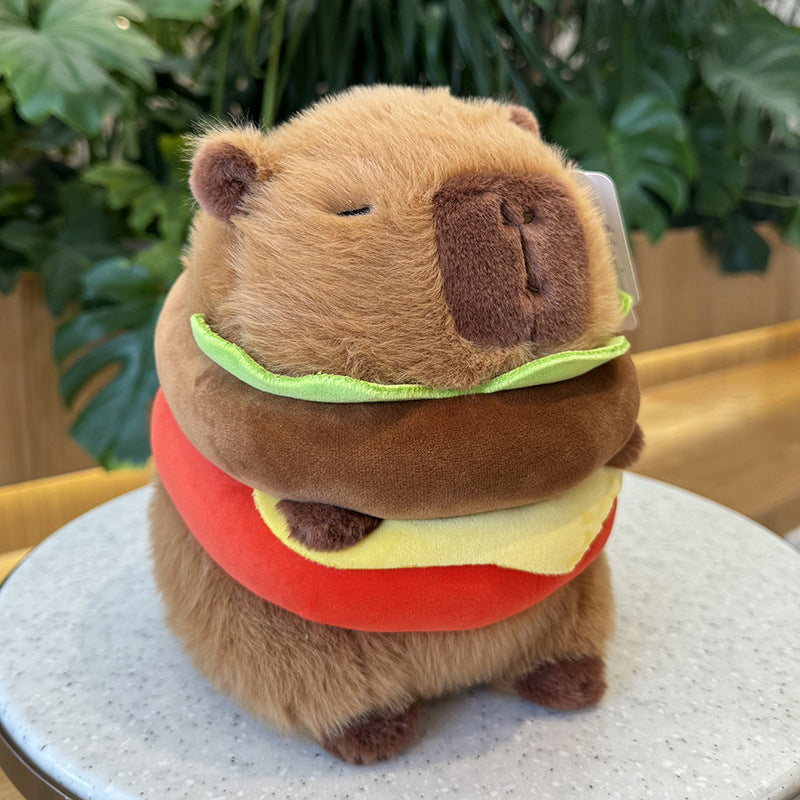 THE HAMBURGER & BIRTHDAY CAPYBARA | 汉堡与生日水豚