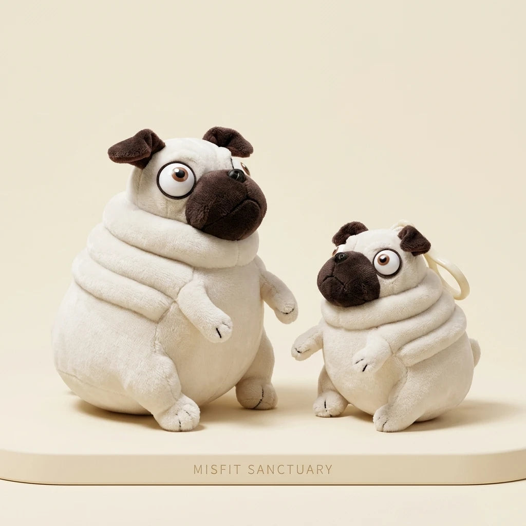 The Wrinkle King | Ugly Cute Plush - Weirdcore Toy