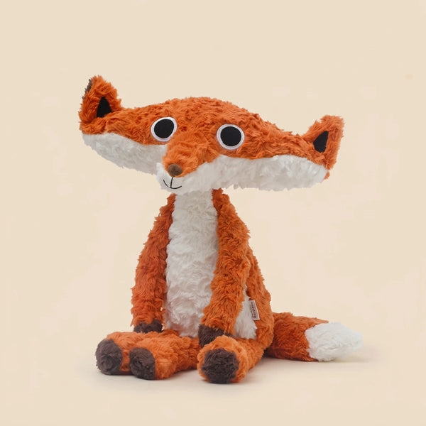 Good Brother Derpy Fox Plush - The Ultimate Loyal & Lazy Companion | Ugly Cute Plush - Weirdcore Toy