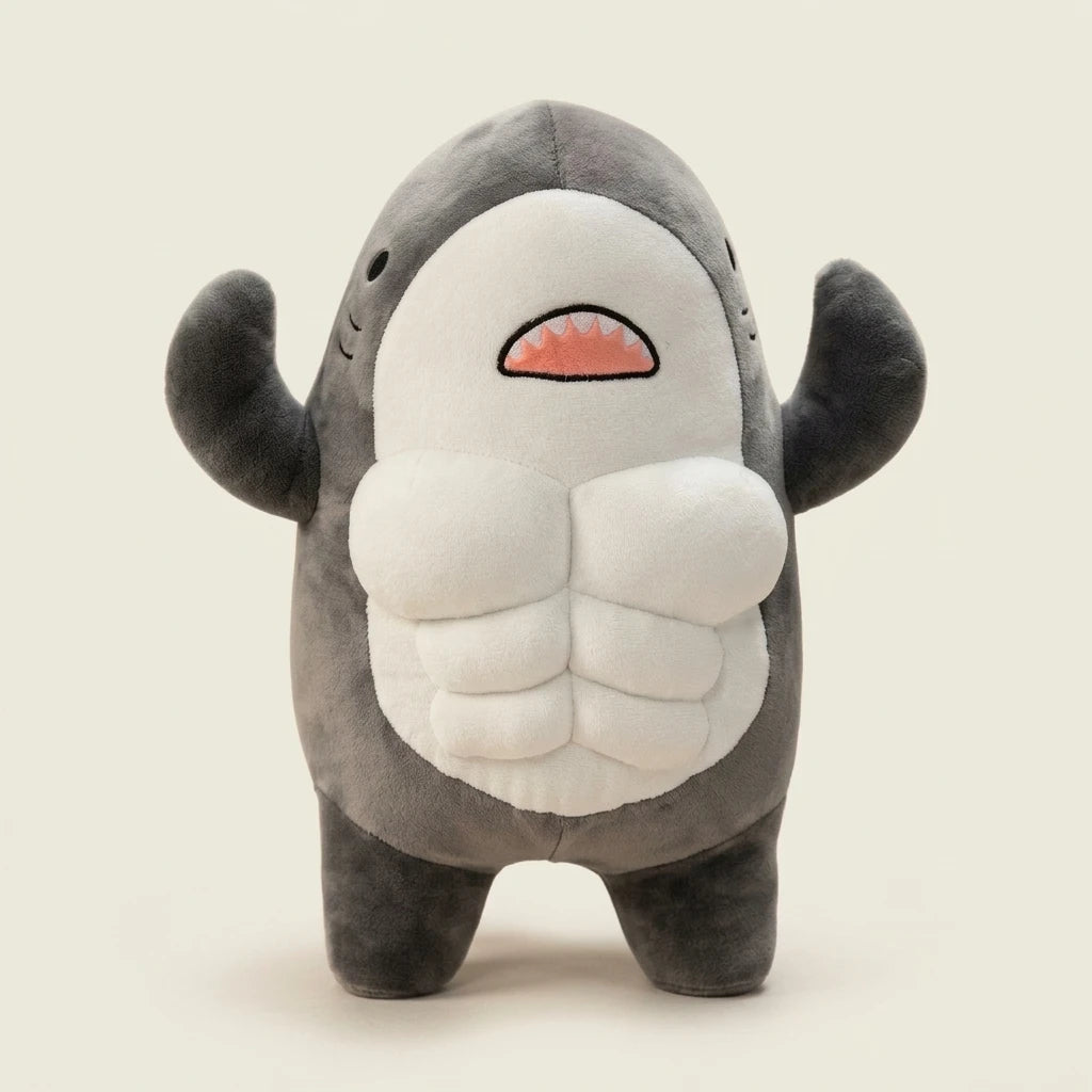 "The Gym Bro Shark" | The Swole Predator - 100% Muscle, 0% Fin-telligence