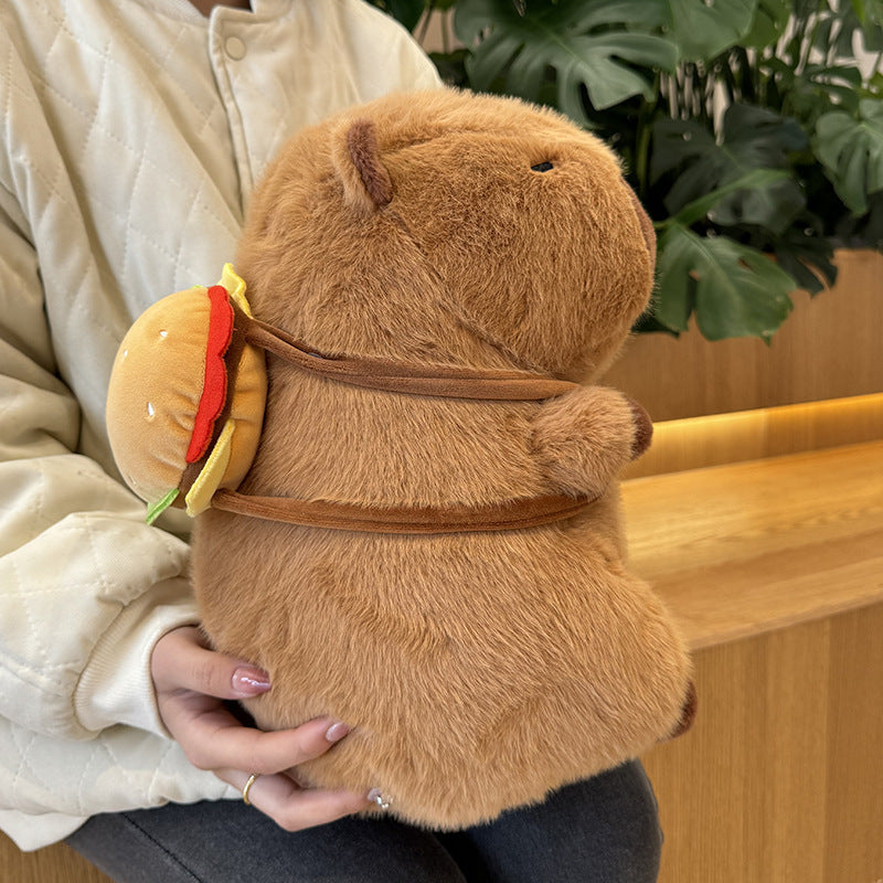 THE HAMBURGER & BIRTHDAY CAPYBARA | 汉堡与生日水豚