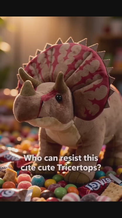 The Existential Dino | Ugly Cute Plush - Weirdcore Toy
